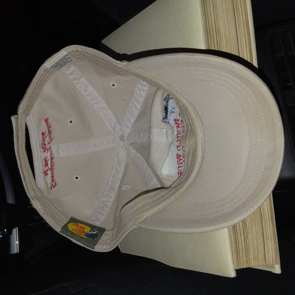 World Wide Sportsman Islamorada, Fl Bass Pro Shops Embroidered Strap-on Cap Hat - Picture 7 of 10